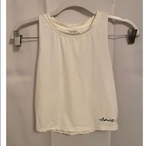 Ultrasoft Alphalete thrive crop tank - size medium